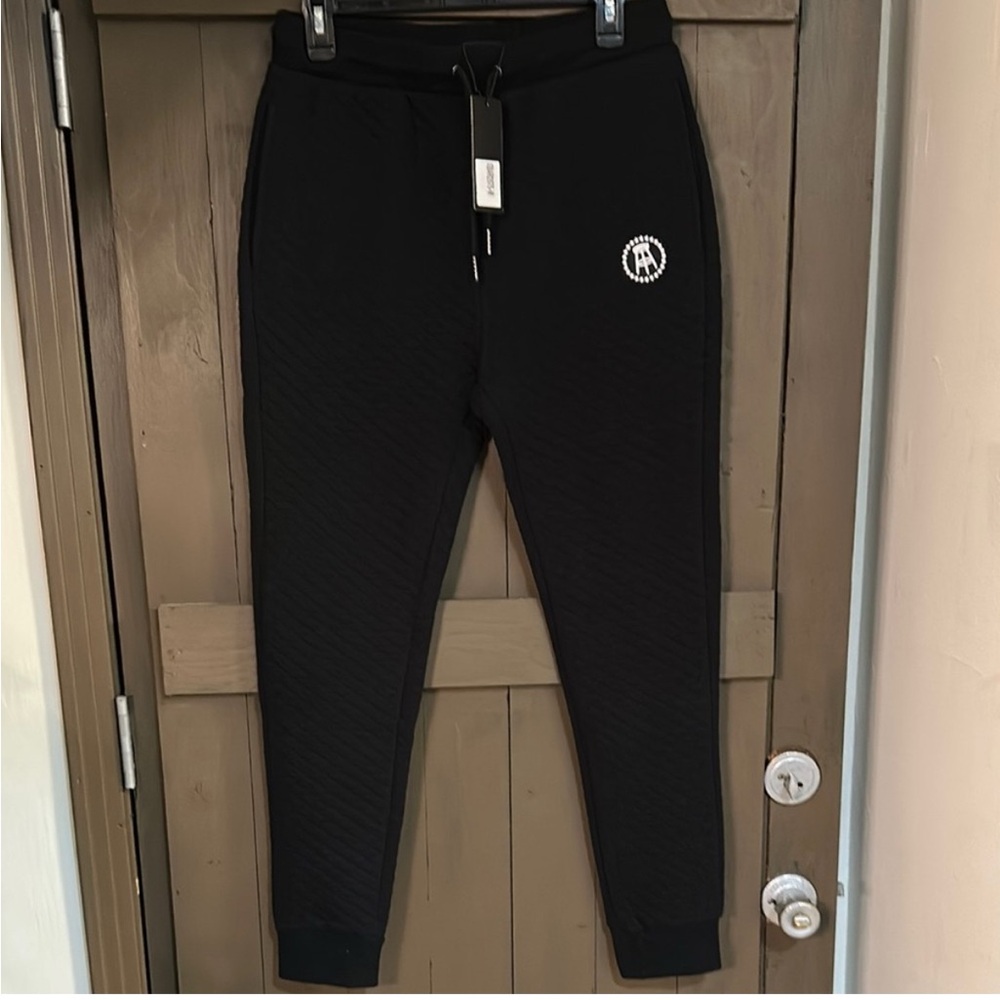 Barstool Sports Waffle Black Joggers